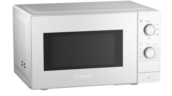 IQ300 freestanding microwave oven 800W, 5 powers, hydrolysis, 20lL(27cm), white Led lighting