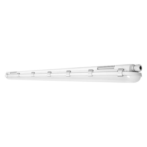 Spatwaterdichte armatuur Led dampproof 1500 55W / 840 6400lm 105° Grjs IP65 Cool White niet dimbaar