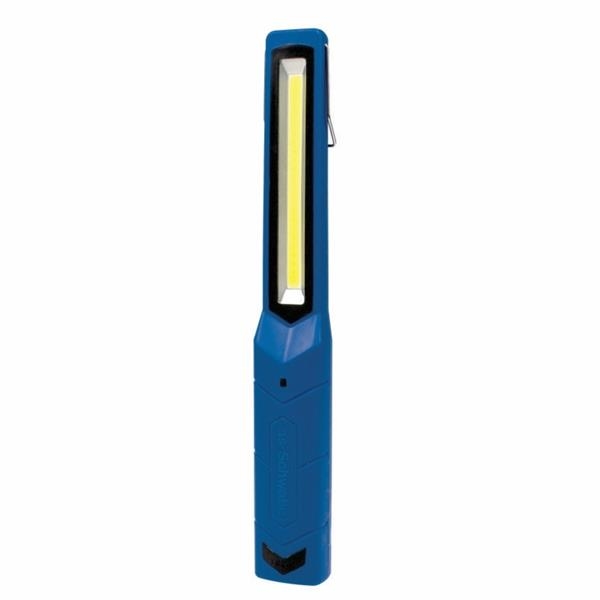 Oplaadbare Led zaklamp 2W COB + 3 Leds