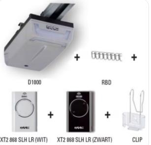 Faac D1000/RBD300 XT kit: garagedeuraandrijvingsset