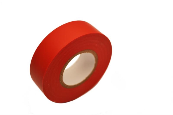 Isolatietape 0.15mm x 19mm x 20m Rood