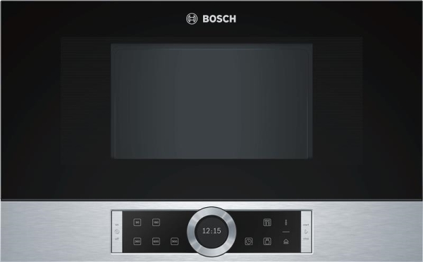 Microwave oven microwave 38cm, 900W, AutoPilot 7, Led lighting, 21L, hinges left Inox