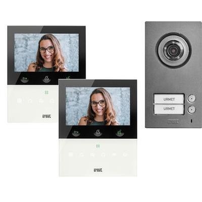 2Voice tweegezins videokit deurpost Mikra2 + monitor 5 Wifi