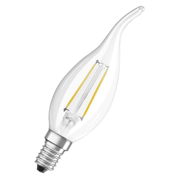 Led retrofit filament lamp classic BA40 dimmable 54.8W / 2700K E14 827