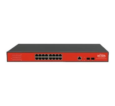 Wittek 16GE+2SFP full giga rack-mountable managed