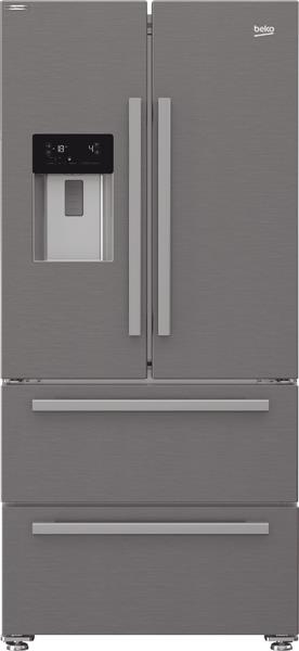 Koelkast french door No Frost Inox water dispenser 378 / 152L