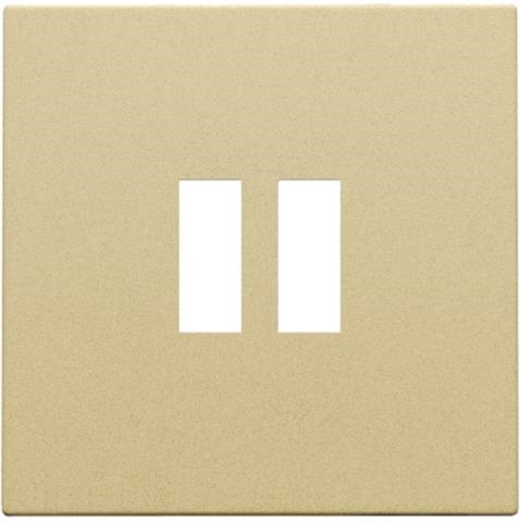 Afwerkingsset voor USB - lader Alu Gold