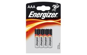 Energizer - alkaline battery - AAA / LR3 - 4 pieces