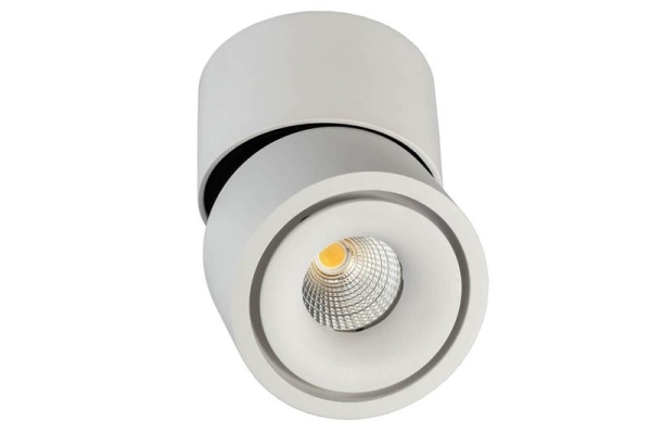 Applique ou plafonnier Led - inclinable - 7W - 600lm - CRI 90 - driver inclus