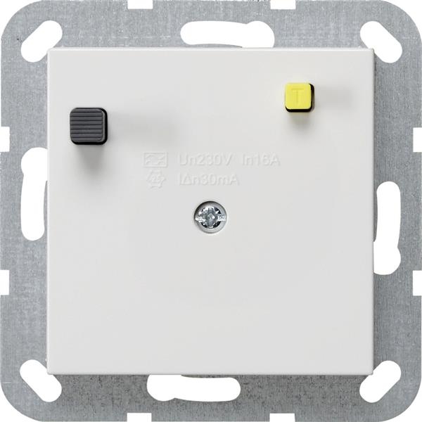 RCCB 30mA System 55 pure White mat