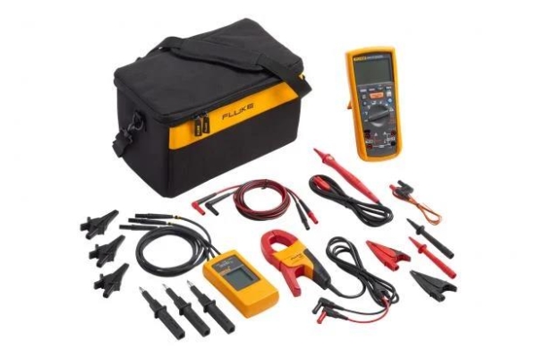 Kit van Fluke1587FC digitale isolatiemultimeter met I400AC stroomtang