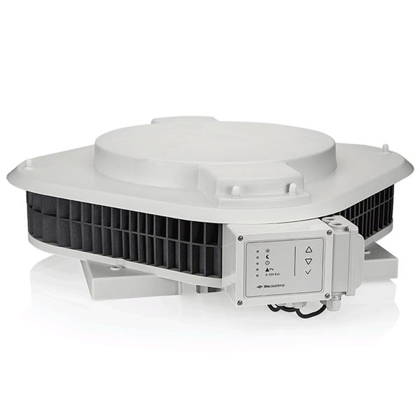 Ventilateur de toiture 3570m³ / h 0 - 10V avec régulateur de vitesse