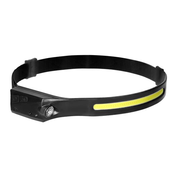 Led headlamp, COB + XPE with 1200mAh battery