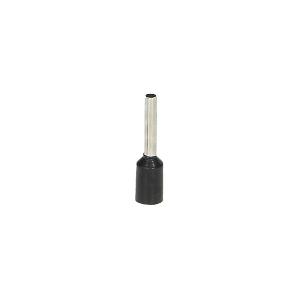 Geïsoleerde kabeleindklem sectie max. 1.5mm², Koperen huls lengte: 8mm, 100 stuks