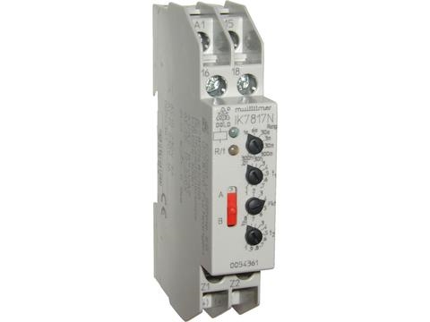 Temporisateur multifonction 12 - 240Vac / Dc 0,05S - 300h 1CO 3A