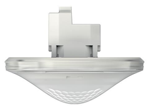 Détecteur de présence Blanc encastré 360° 1 canal détection carrée 64m² IP40 200W Led