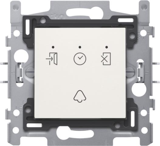 Flush - mounting bell push button for Semaphor