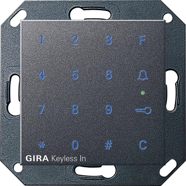 Gira keyless In keypad System 55 Anthracite