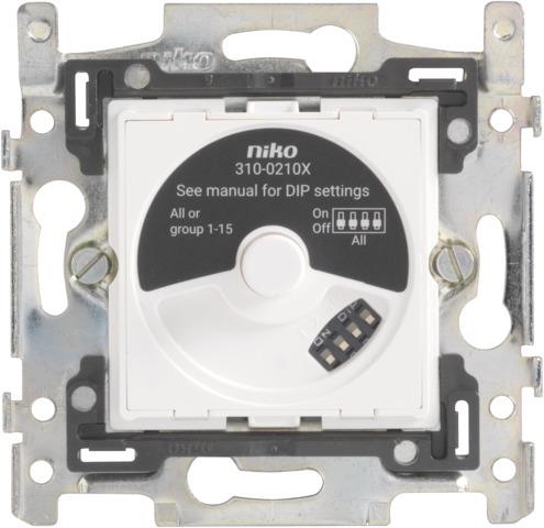 Base for Dali rotary dimmer