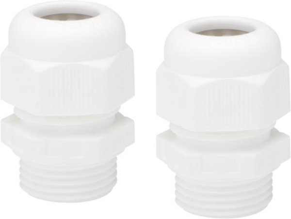 Cable gland M20, White