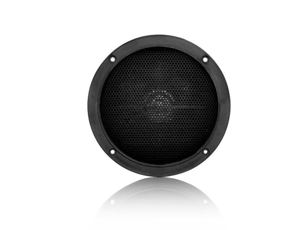 Mdc6, waterproof, voice coil inwall loudspeaker, round, 60W, Black (2 pieces)