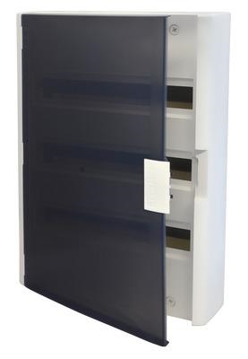 Conexbox40 modular cabinet 2 rows transparent door