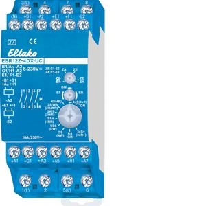 Impulse switch with integrated relay function, 4 x 1 NO contact 16A