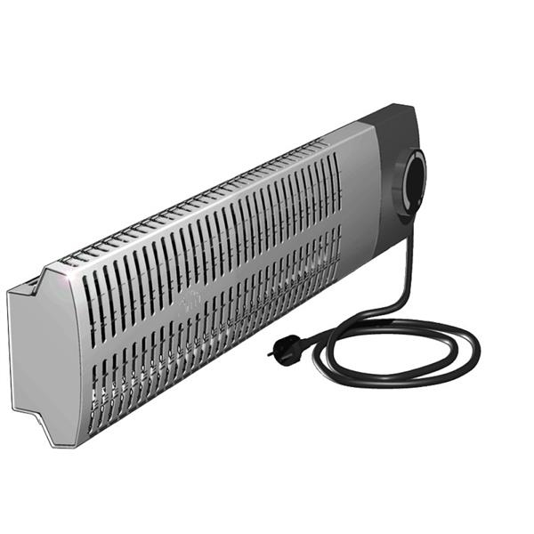 Horizontal antifreeze 200W radiator 230V IP31 Inox