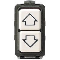 Dual push - button 10A width arrows