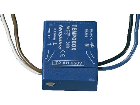 Elektronisch tijdrelais + uitschakelmelder 230V 50Hz 10s - 10m 1 Triac 460W