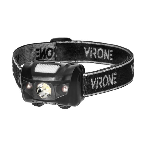 Led headlamp, Cree 3W + 2 Red Led diodes