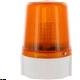 Balise lumineuse, serie B diamètre 94 hauteur 135 clignotant, high powered Led 230Vac Orange IP66