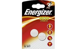 Energizer - lithium battery - 3V / CR2032 - 2 pieces