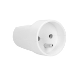 Female socket 2 poles + E 16A 250V White