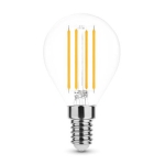 Lamp Smart lightting Led filament globe mini G45 4W E14 360° 4700K (470 lumen)