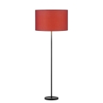 Fenda staande lamp E27, Zwart, zonder scherm