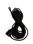 Extension cable 10m Black - French plug