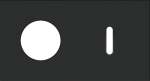 Double cover plate, horizontal 71 mm centre distance, for a socket function and a single switching f