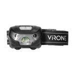 Led 3W headlamp, 120lm, 1200mAh Li - Po, movable head