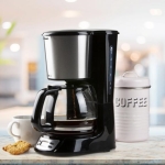 Coffee maker Black / stainless Steel - 1.5L - with timer