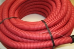 Protection tube with wire puller Red diameter 40mm roll of 50m