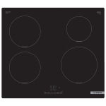 Table de cuisson Serie 4 Induction 60cm, SmartInduction, 4 zones, TouchSelect, boost, timer sans cad