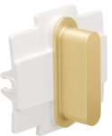 Niko rocker for simple switch functions, Aluminum Gold