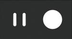 Double cover plate, horizontal 71 mm centre distance, for a double switching function and a socket f