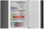 Réfrigérateur - pose-libre iQ300 combi-bottom noFrost réfrig. hyperFresh 218 l, surg. 103 l****, ind